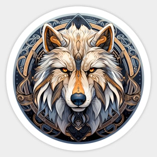 White Wolf - Night Hunt Sticker